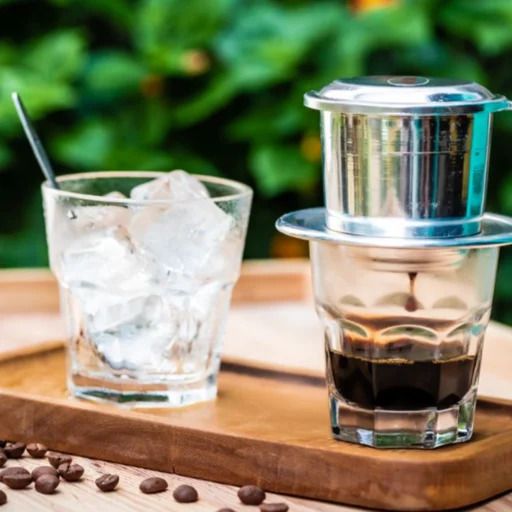 Vietnamese drip Coffee & Jelly